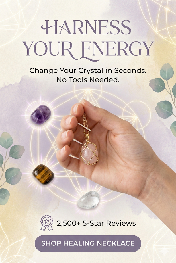 Crystal Stone Necklace - Healing Stone